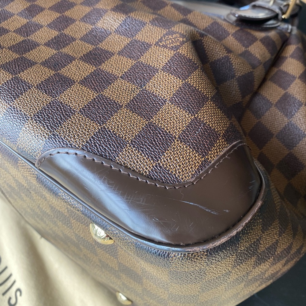 AUTHENTIC Louis Vuitton Verona MM Damien Ebony shoulder handbag - Picture 9 of 16